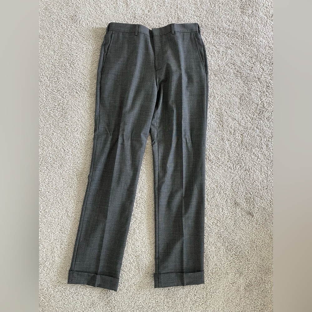 Brooks Brothers men Size w34 RN 93986 grey Wool Pants